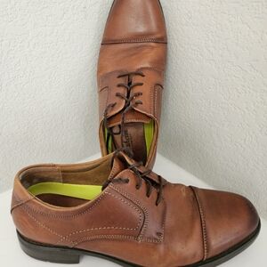 Florsheim Tan Leather Oxfords